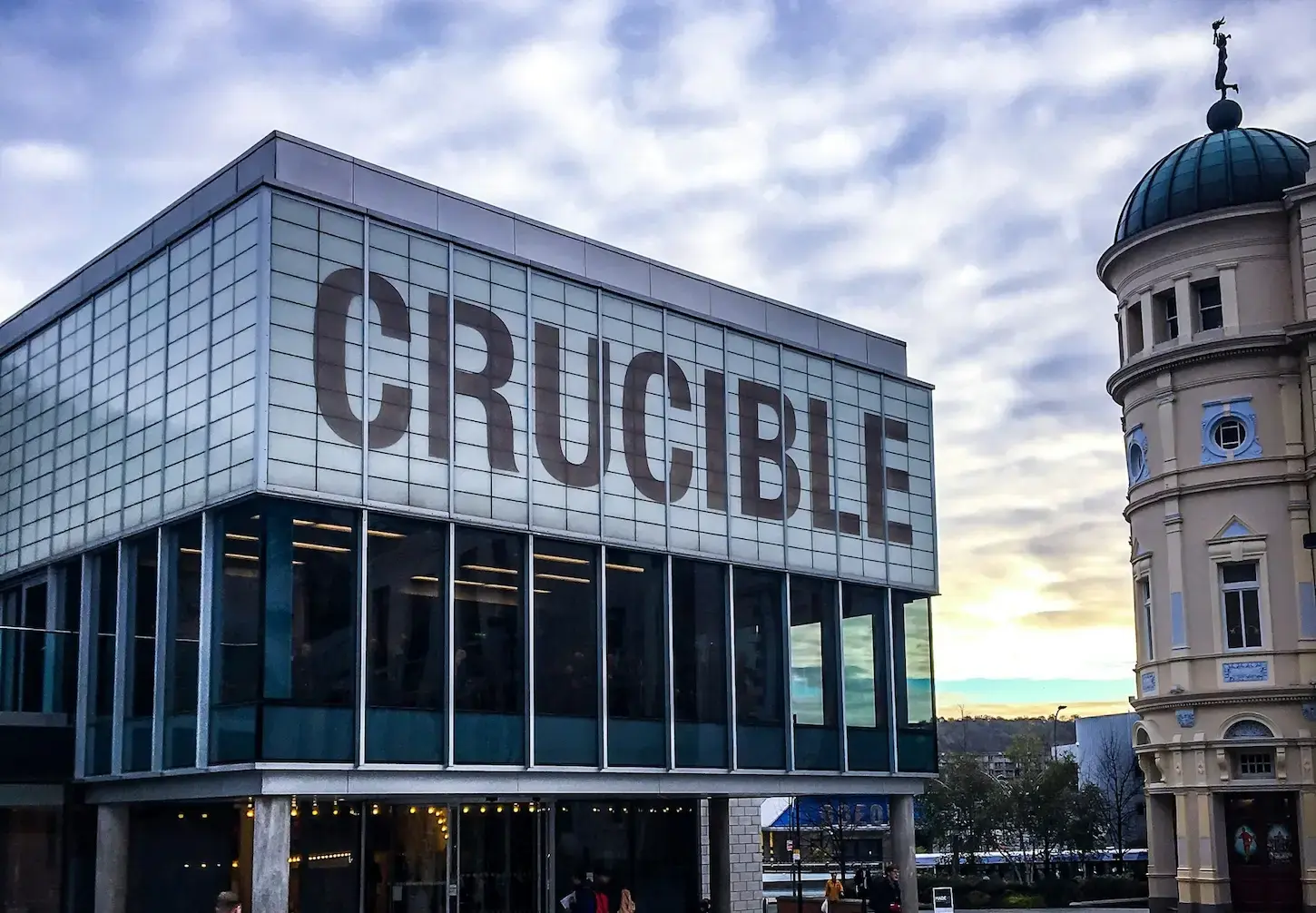 Crucible Theatre in Sheffield The Crucible Theatre in Sheffield, home city of Logic Web Studio